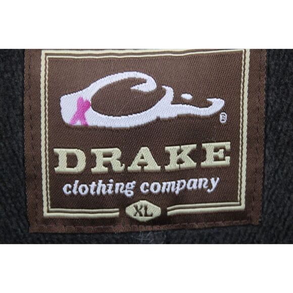 Drake waterfowl systems full zip jacket Fleece Size XL GRAY - Picture 7 of 8